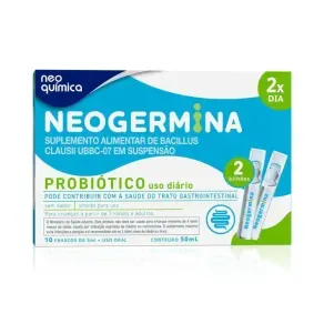 Probiotico Neogermina 2 Bilhoes 10 Frascos 5mL
